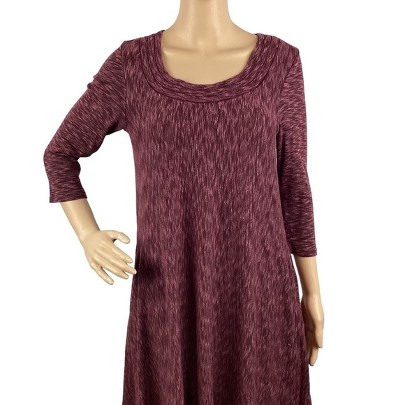 Anthropologie Saturday Sunday Narva Space Dye Swing Dress Size XS - Picture 2 of 7